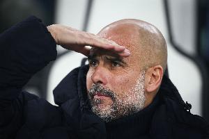 瓜帅共11次造访安菲尔德取得第2胜，上次是2021年2月4-1大胜